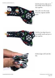 Ear Warmer Headband Sewing Pattern Templates, Page 12