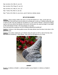 72 Stitch Sock Knitting Pattern, Page 3
