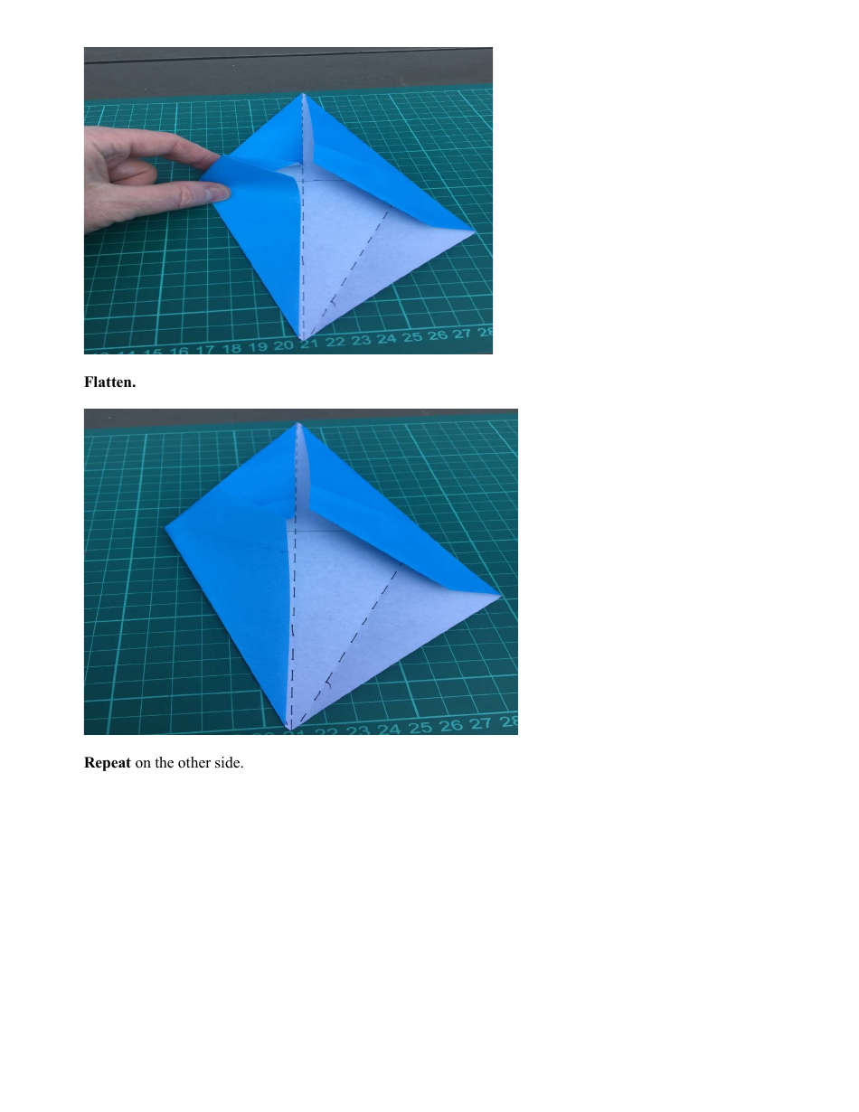 Paper Origami Heart Guide, Page 11