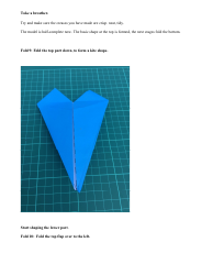 Paper Origami Heart Guide, Page 13