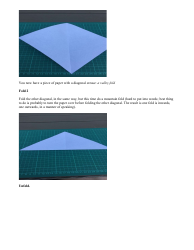 Paper Origami Heart Guide, Page 4