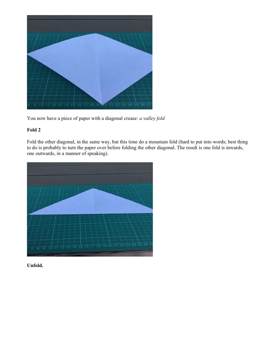 Paper Origami Heart Guide, Page 4