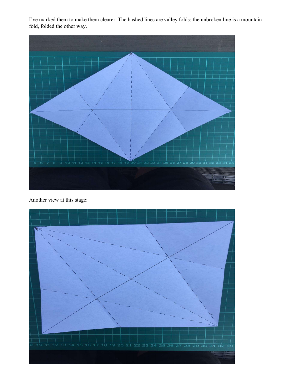 Paper Origami Heart Guide, Page 7