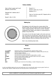 Geberas Knitting Pattern, Page 2