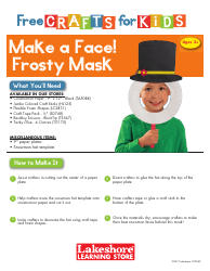Document preview: Snowman Hat Template - Lakeshore Learning Store