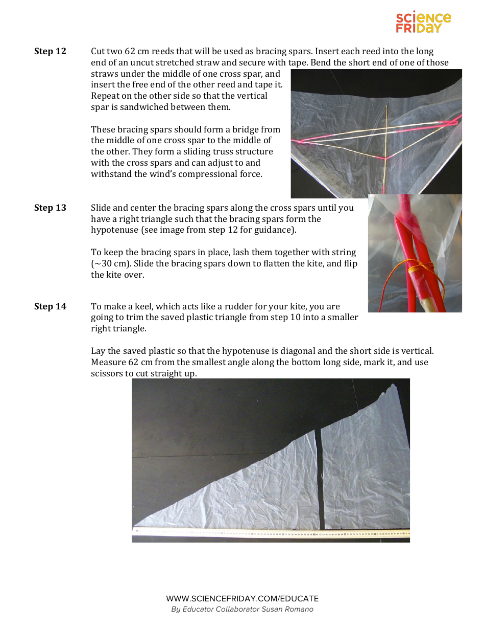 Delta Kite Building Instructions Download Printable PDF Templateroller