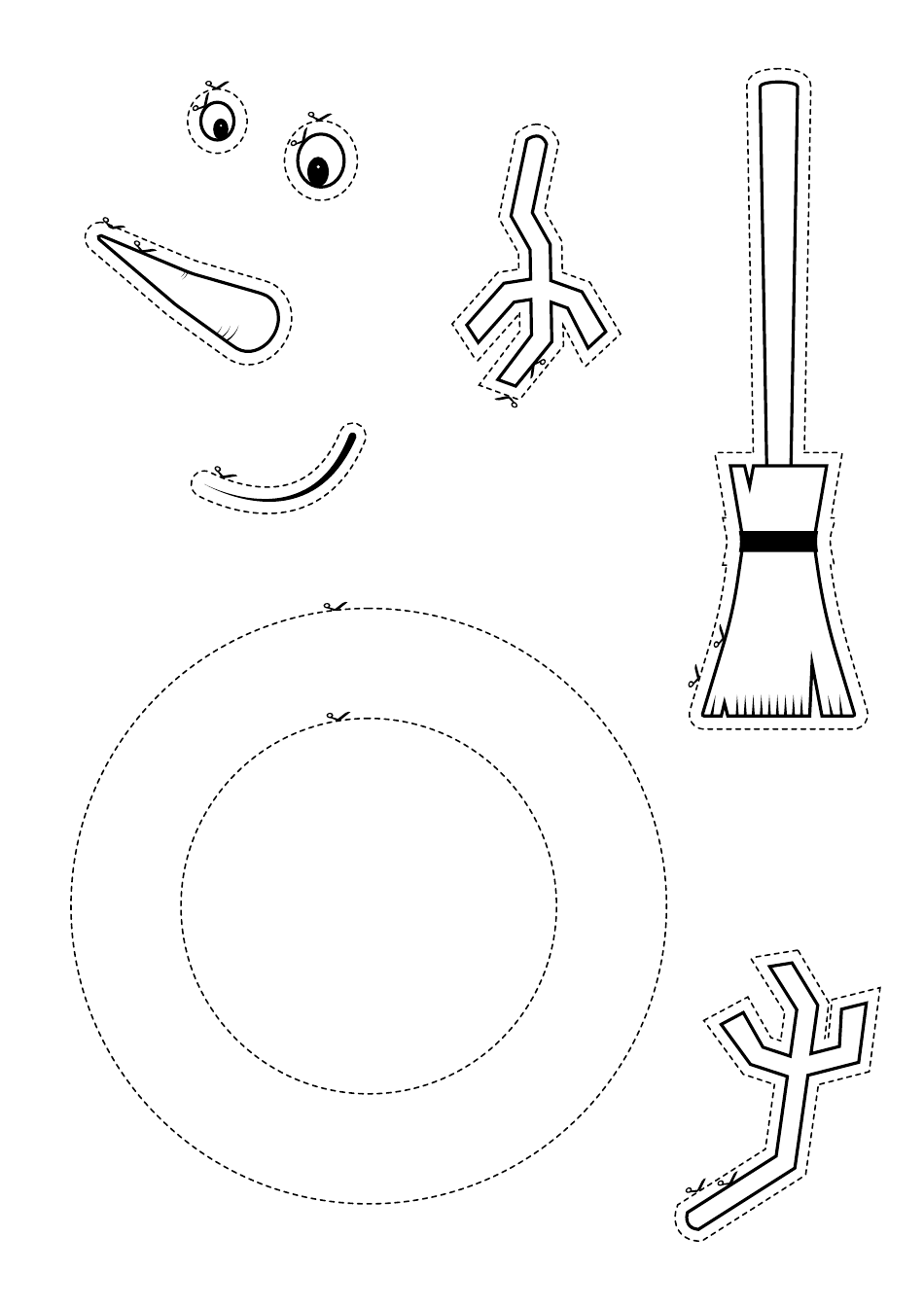 Snowman Crafts With Children, Page 4