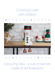 Document preview: Snowman Crafts With Children