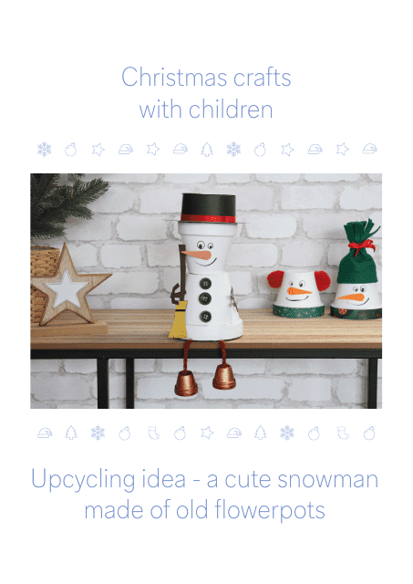 Snowman Crafts With Children