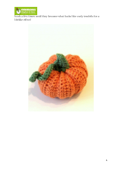 Mini Pumpkin Crochet Pattern, Page 6