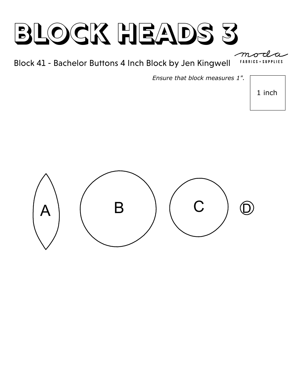 Block Heads Pattern Templates, Page 4