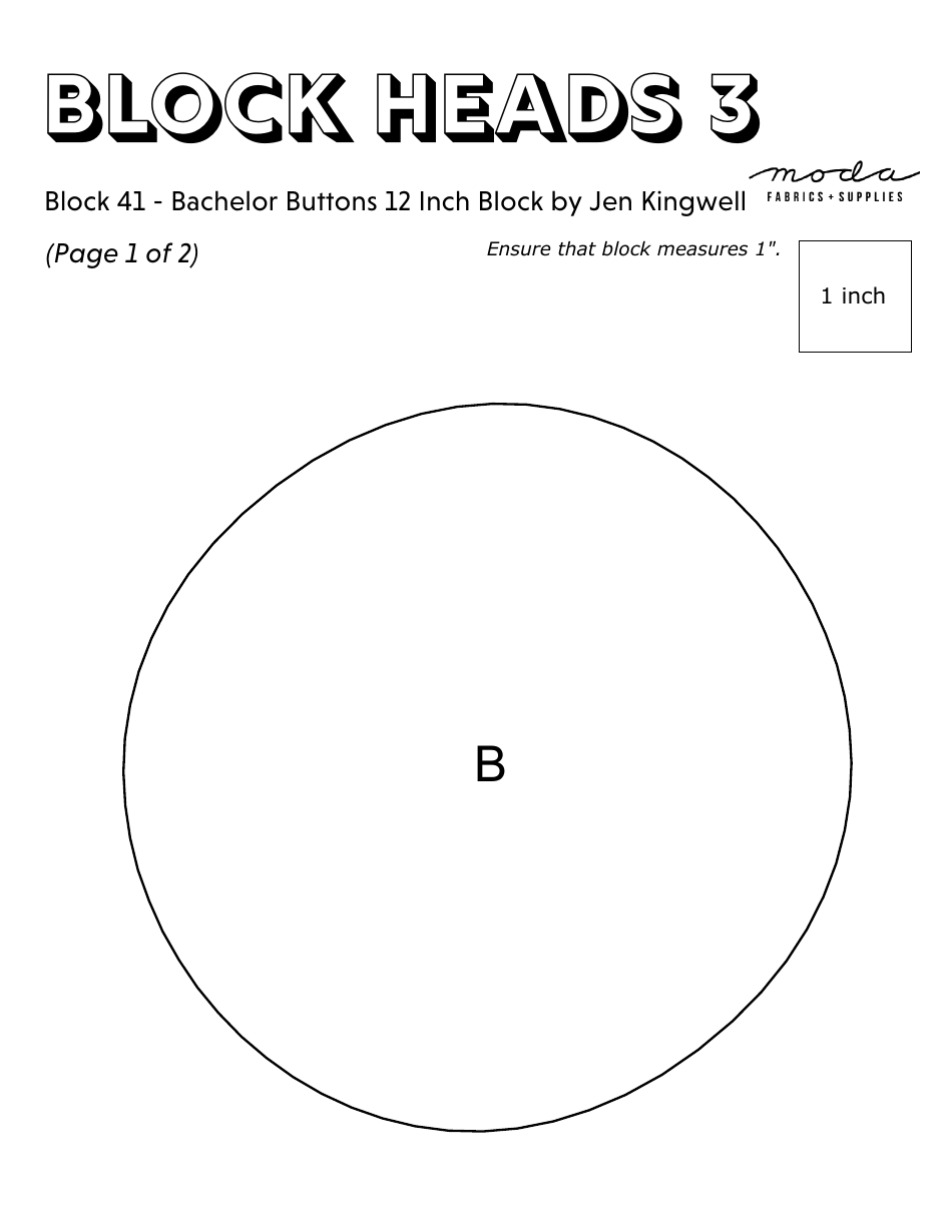 Block Heads Pattern Templates, Page 7