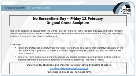 Document preview: Origami Paper Crane Tsuru