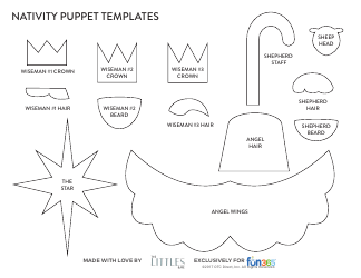 Nativity Puppet Templates, Page 2