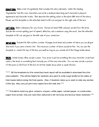 Cereal Box Book Report Templates - Food, Page 2
