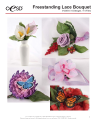Freestanding Lace Bouquet Pattern - Oesd