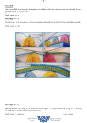 Mexican Mandala Circle Crochet Pattern, Page 4