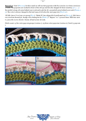 Mexican Mandala Circle Crochet Pattern, Page 5