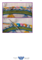 Mexican Mandala Circle Crochet Pattern, Page 7