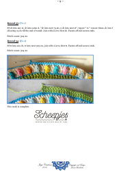Mexican Mandala Circle Crochet Pattern, Page 9