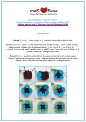 Document preview: Madelief Daisy Granny Square Crochet Pattern - Marianne Dekkers, Stephanie Haytink