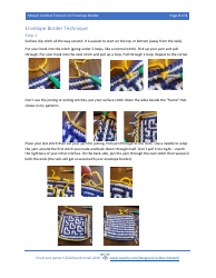 Double Crochet Envelope Border Pattern, Page 2