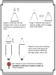Water Rocket Templates, Page 14