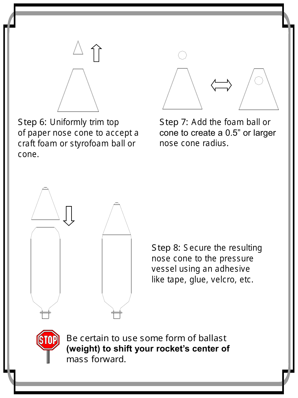 Water Rocket Templates, Page 14