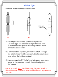 Water Rocket Templates, Page 15
