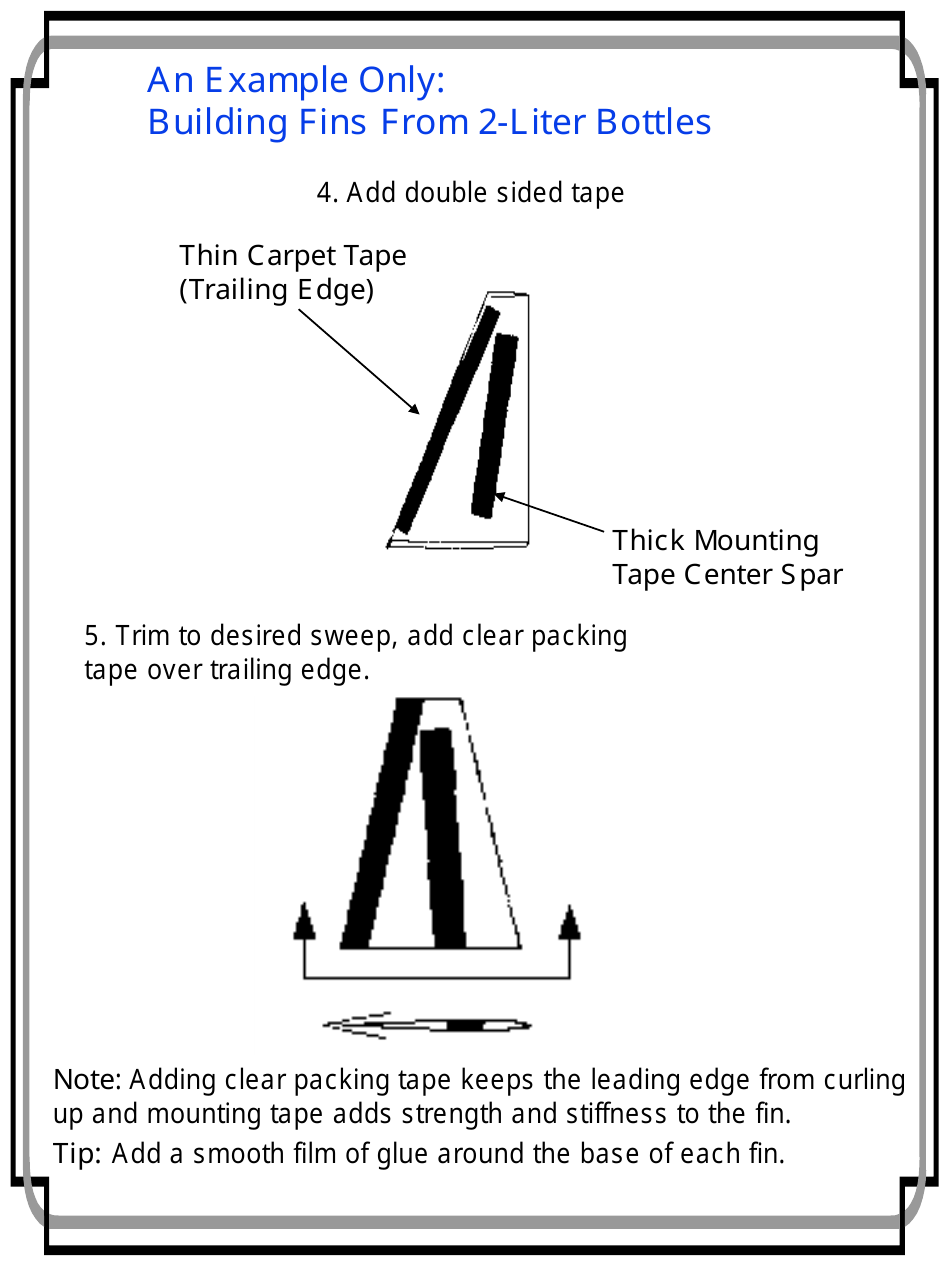 Water Rocket Templates, Page 20