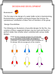 Water Rocket Templates, Page 2