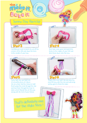 Sunny Day Hairclip Template, Page 2