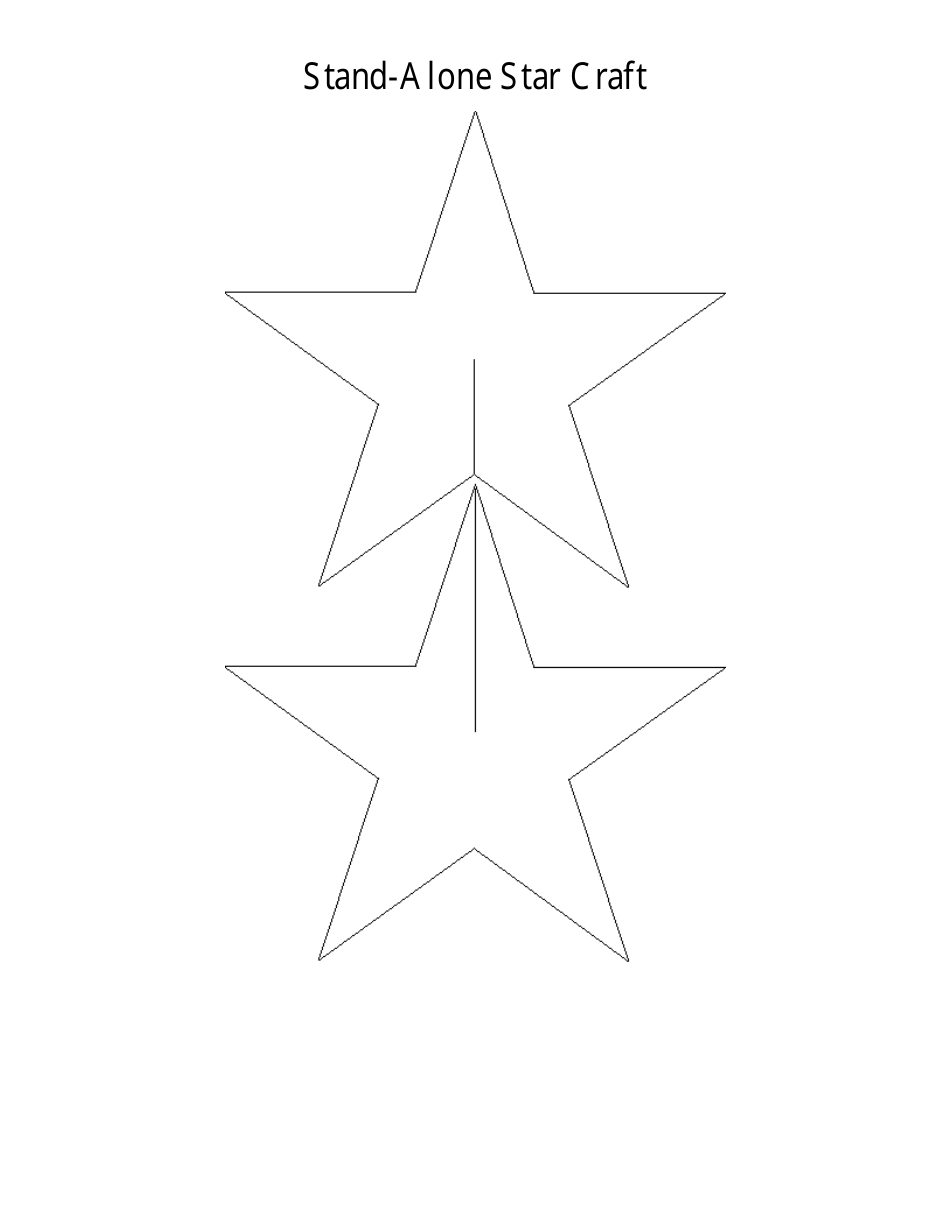 Stand-Alone Star Craft Templates, Page 2