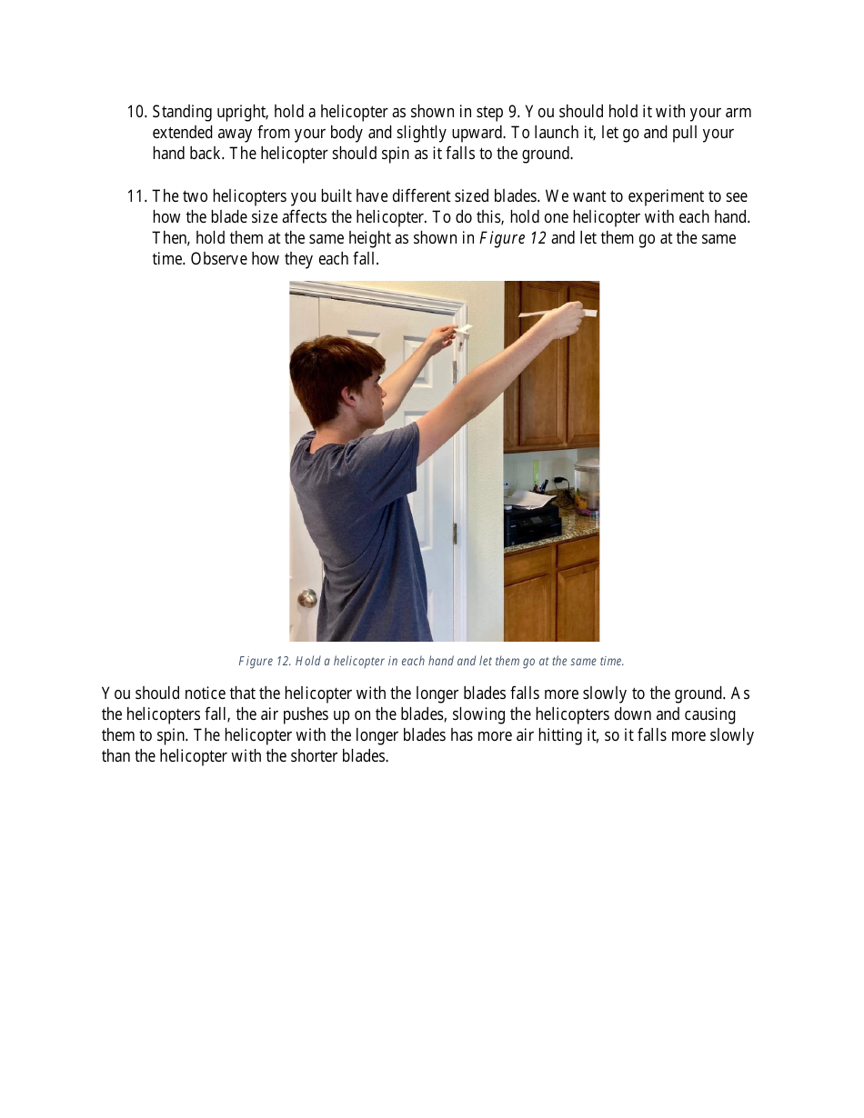 NASA Paper Helicopter Templates, Page 5