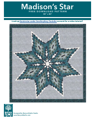 Document preview: Madison's Star Sewing Pattern