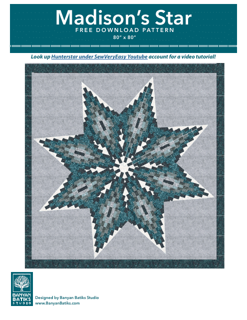 Madison's Star Sewing Pattern