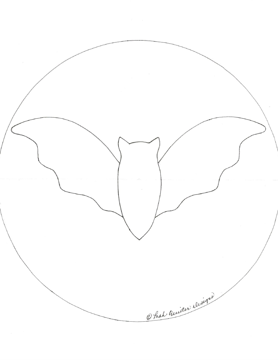 Halloween Quilt Pattern Templates, Page 3