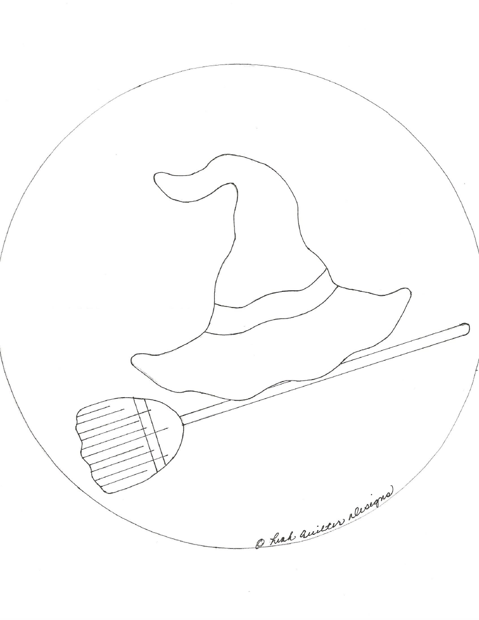 Halloween Quilt Pattern Templates, Page 5