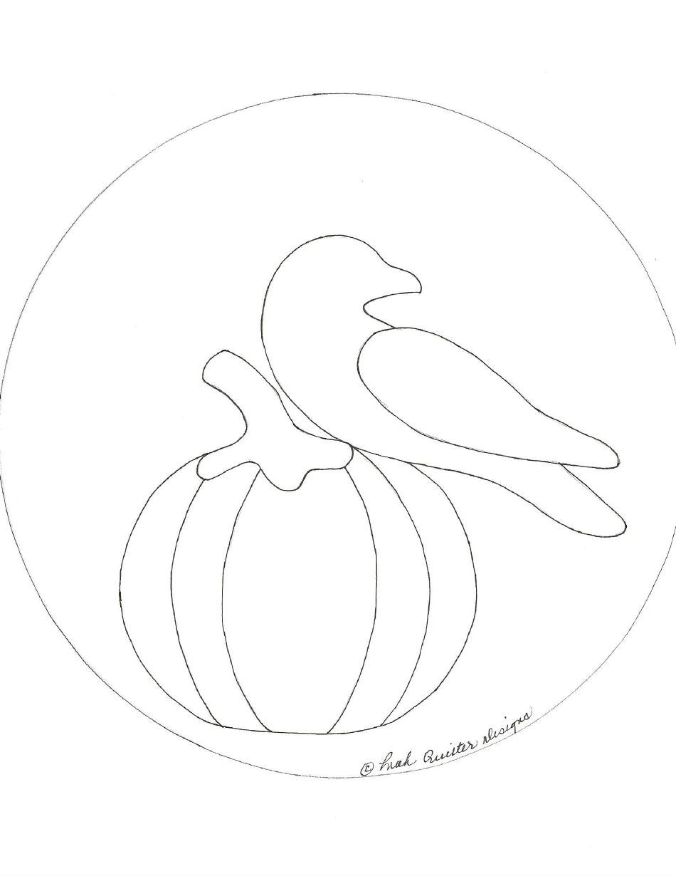 Halloween Quilt Pattern Templates, Page 6