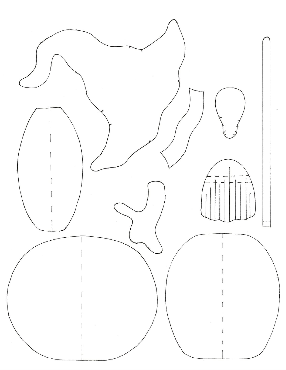 Halloween Quilt Pattern Templates, Page 8