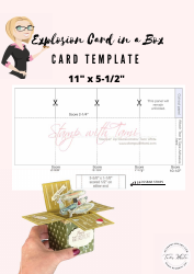 Tackle Box Pop up Explosion Card Template, Page 3