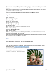 Sloth Crochet Pattern, Page 10