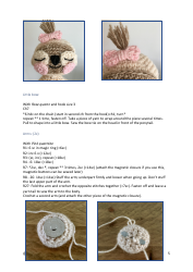 Sloth Crochet Pattern, Page 5