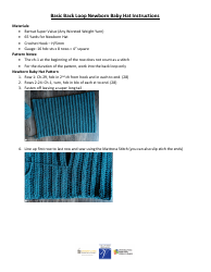 Newborn Baby Hat Crochet Pattern, Page 2
