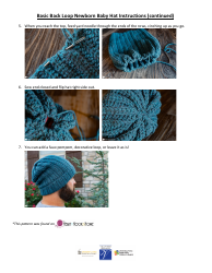 Newborn Baby Hat Crochet Pattern, Page 3