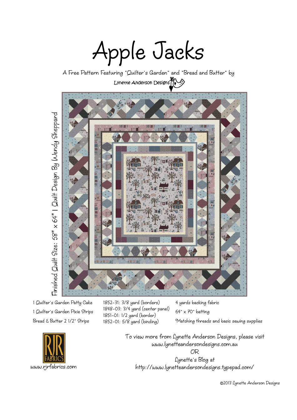 Apple Jacks Quilt Pattern Templates Download Printable PDF Templateroller