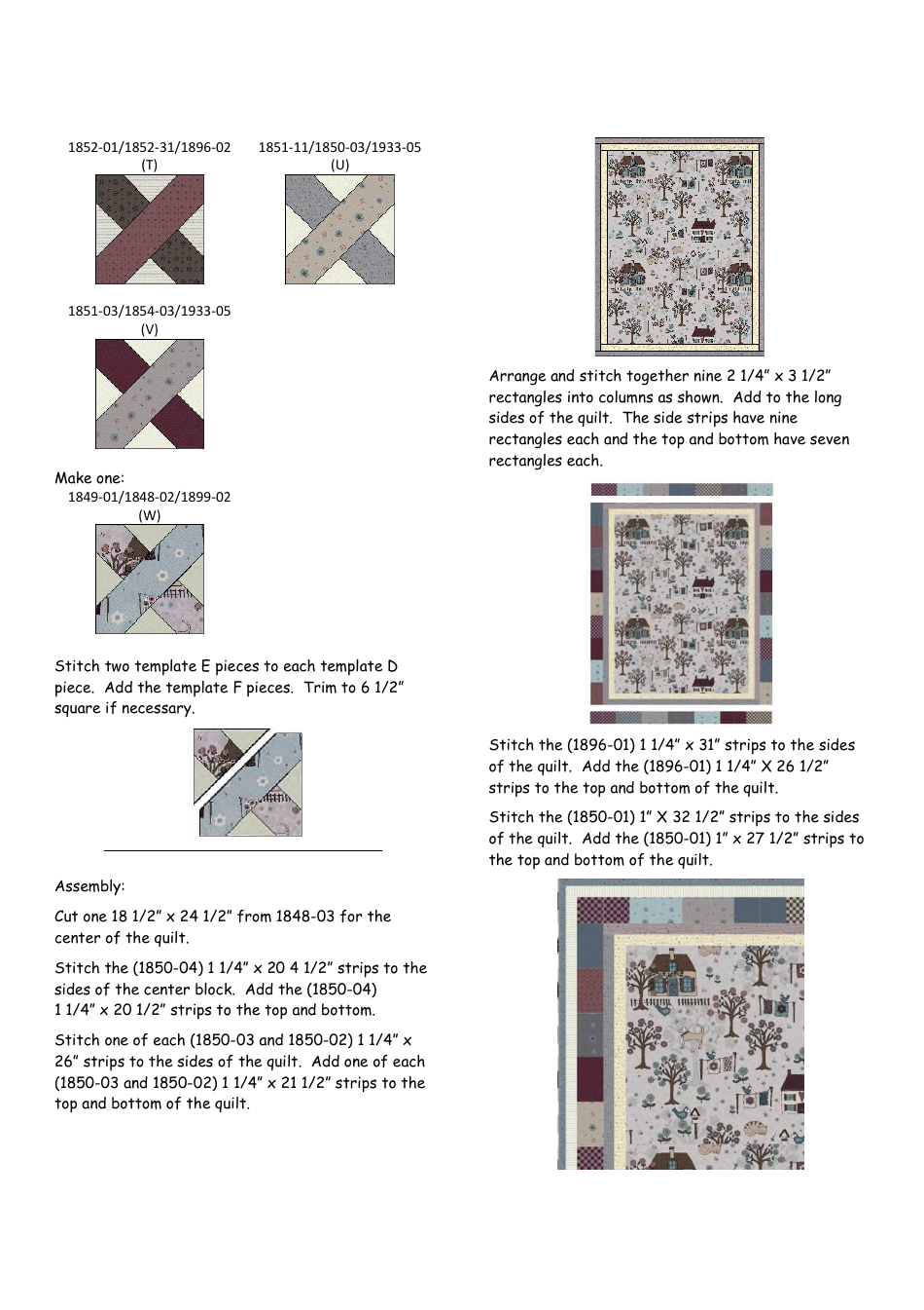 Apple Jacks Quilt Pattern Templates, Page 6