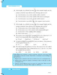 Unit 11 Math Test: Mensuration - Ncert, Page 10