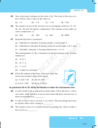 Unit 11 Math Test: Mensuration - Ncert, Page 13