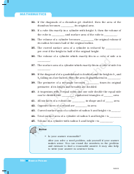 Unit 11 Math Test: Mensuration - Ncert, Page 14